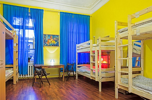 Hello Hostel - Шестиместный - В номере